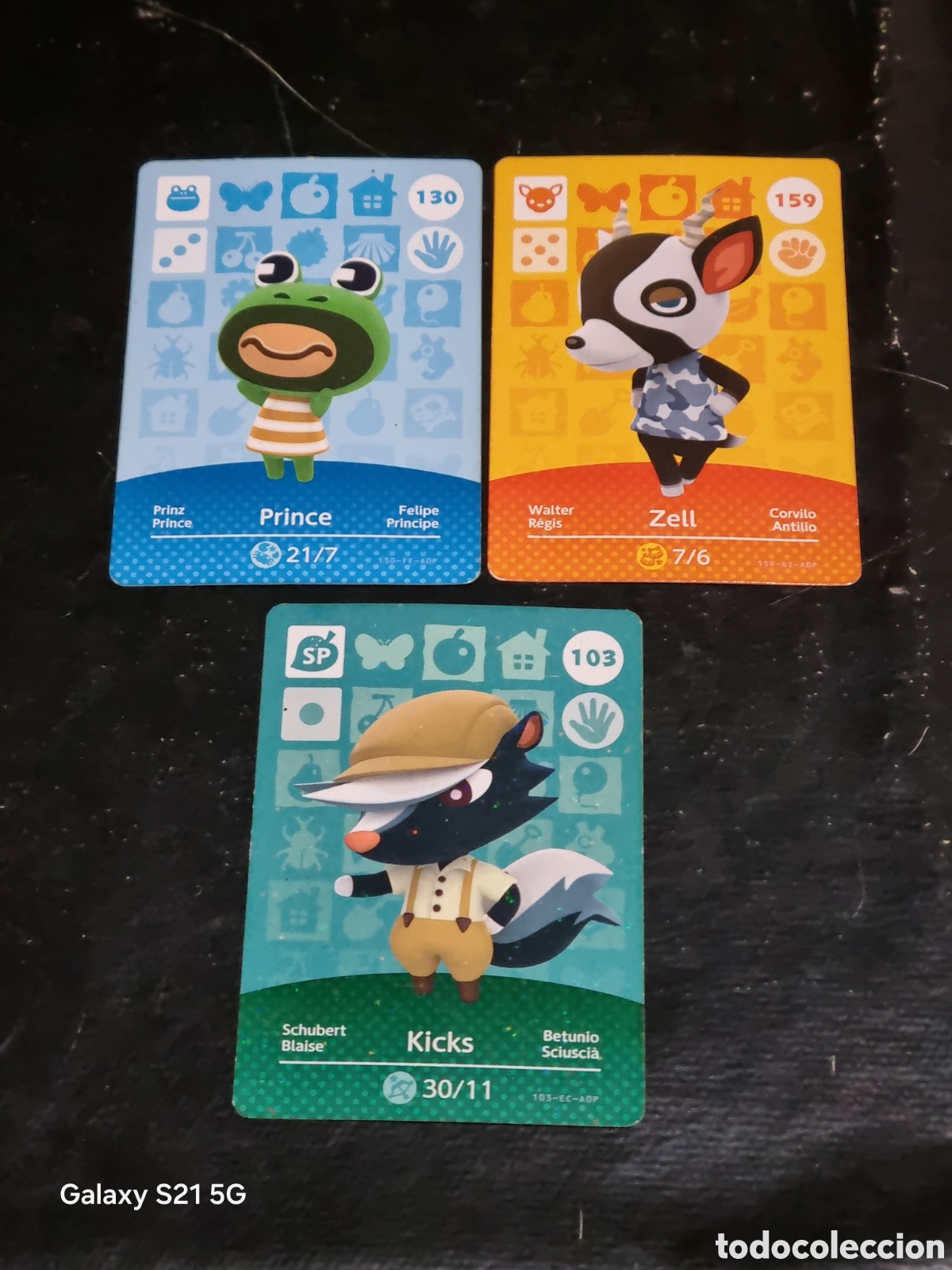 Cartas Colecion&aacute;veis: 3 CARTAS ANIMAL CROSSING