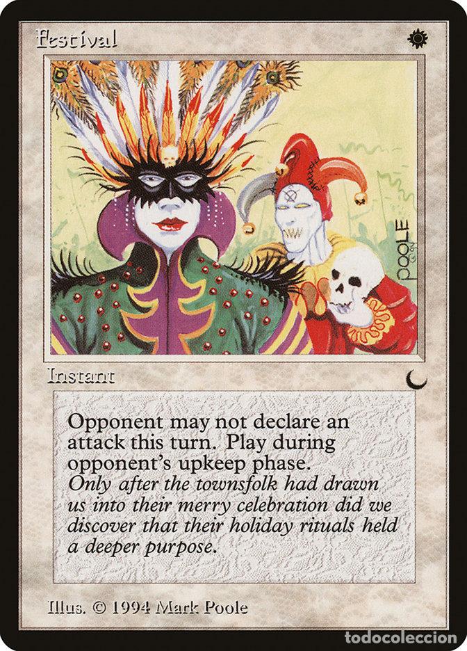 Trading Cards: Carta MTG-Festival-The Dark-T07-EN-Played-Common - Magic the Gathering
