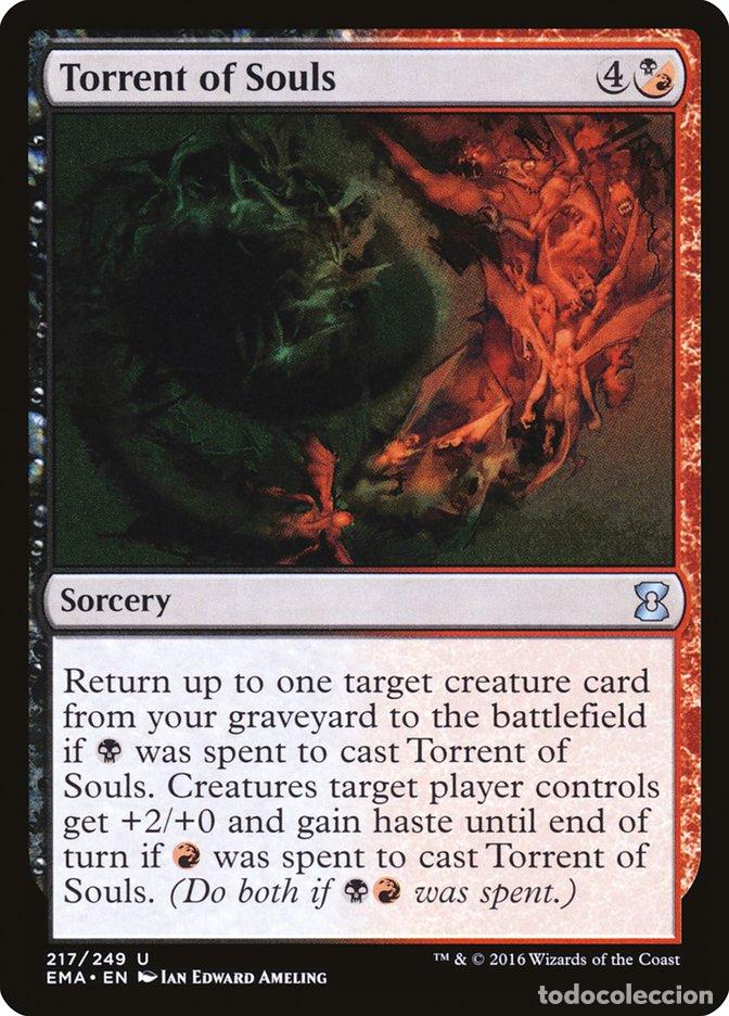 Trading Cards: Carta MTG-Torrent of Souls-Eternal Masters-N.217-EN-NM-Uncommon - Magic the Gathering