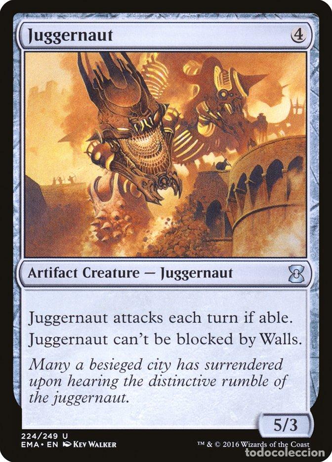 Trading Cards: Carta MTG-Juggernaut-Eternal Masters-N.224-EN-NM-Uncommon - Magic the Gathering