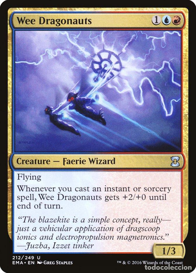 Trading Cards: Carta MTG-Wee Dragonauts-Eternal Masters-N.212-EN-NM-Uncommon - Magic the Gathering