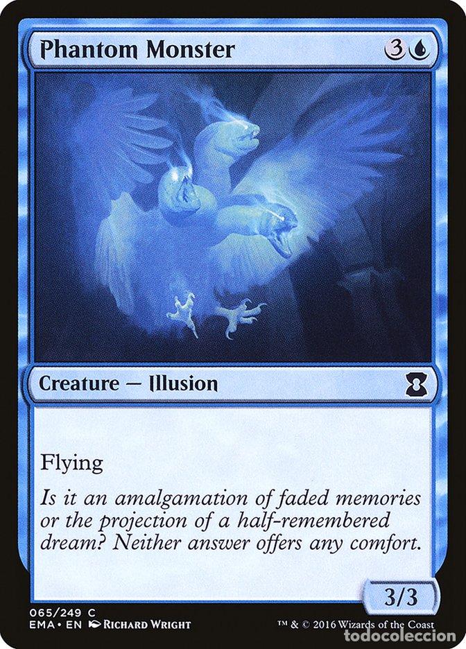 Trading Cards: Carta MTG-Phantom Monster-Eternal Masters-N.065-EN-NM-Common - Magic the Gathering