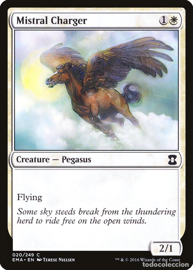 Trading Cards: Carta MTG-Mistral Charger-Eternal Masters-N.061-EN-NM-Common - Magic the Gathering