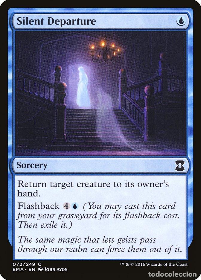 Trading Cards: Carta MTG-Silent Departure-Eternal Masters-N.072-EN-NM-Common - Magic the Gathering