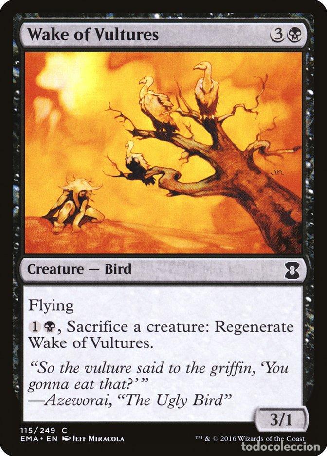 Trading Cards: Carta MTG-Wake of Vultures-Eternal Masters-N.115-EN-NM-Common - Magic the Gathering