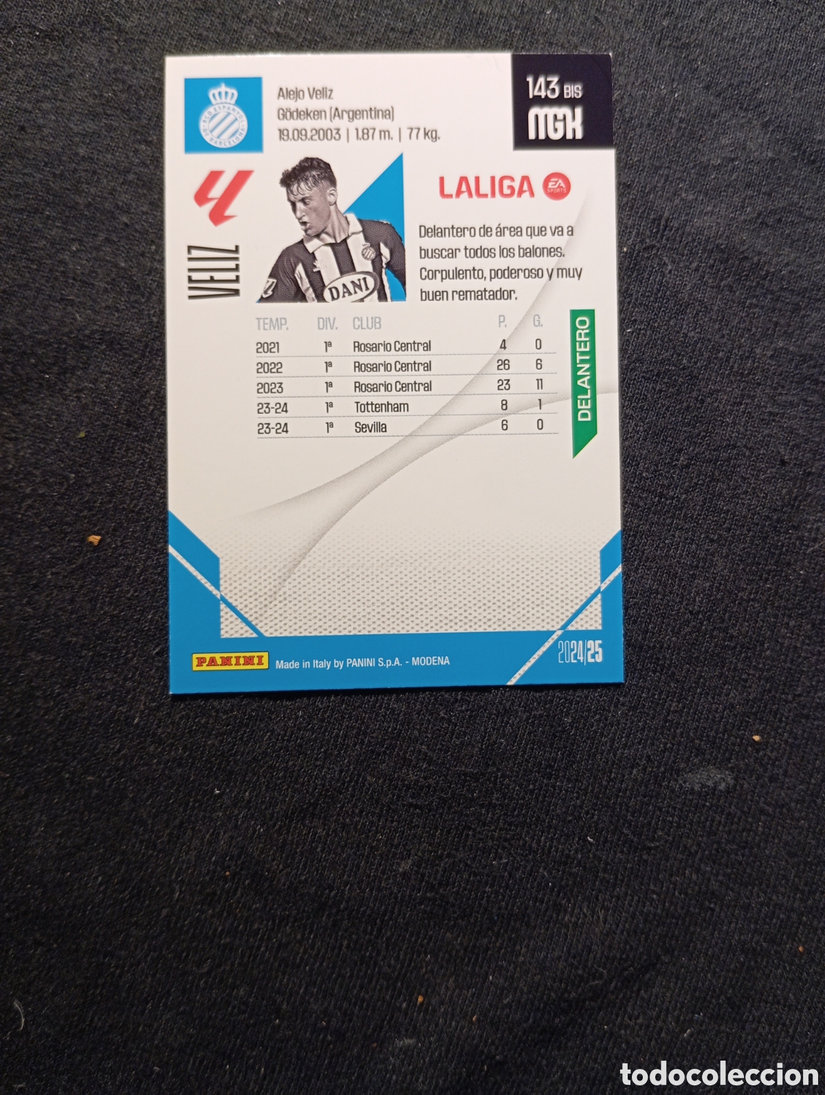 Trading cards: 143 BIS Veliz / Megacracks 2024 - Foto 2