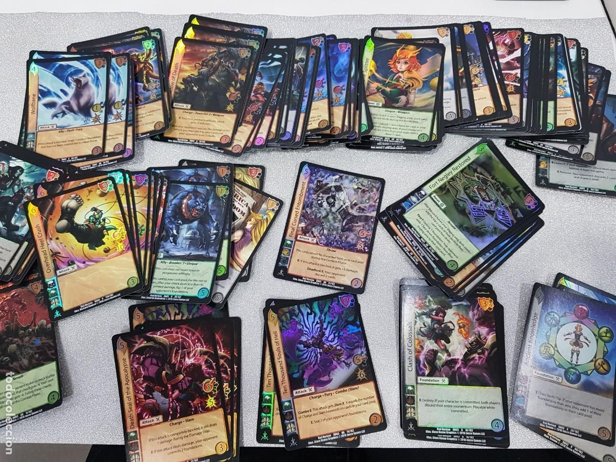 Trading cards: Lote cartas Red Horizon Vs Universal Fighting System - Foto 1