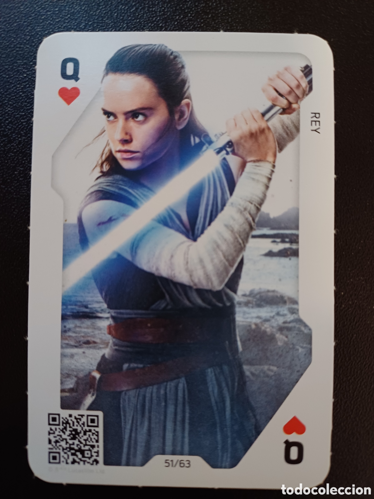 Trading cards: #51 REY STAR WARS CARREFOUR - Foto 1