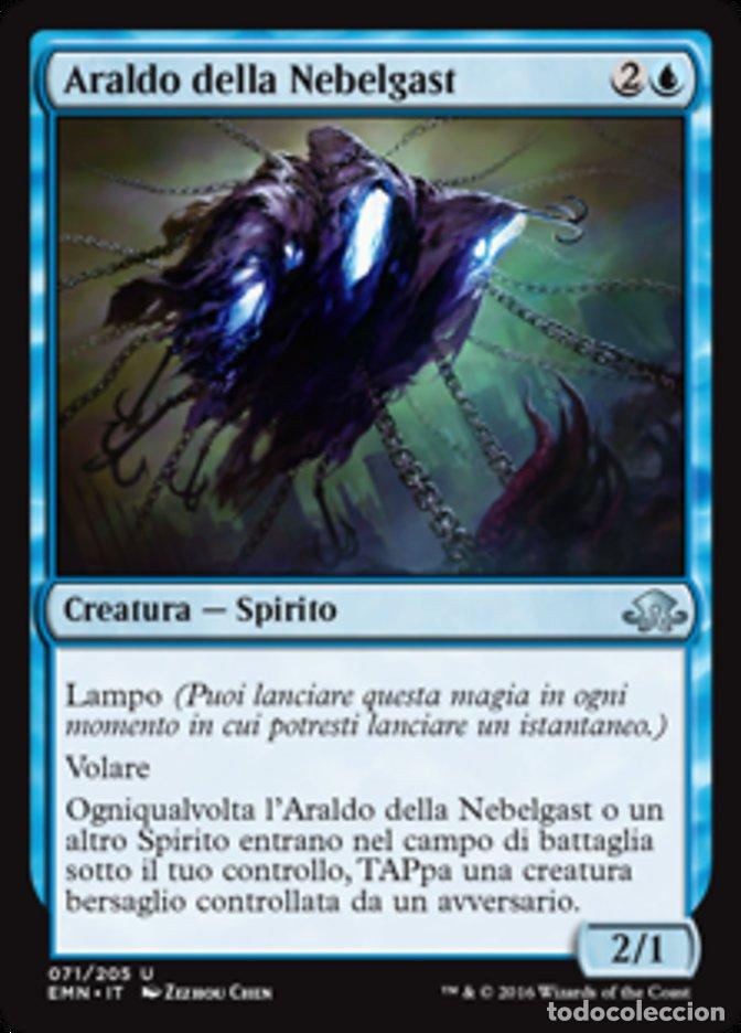 Trading Cards: Carta MTG-Araldo della Nebelgast-Luna Spettrale-N.071-ITA-NM-Uncommon - Magic the Gathering