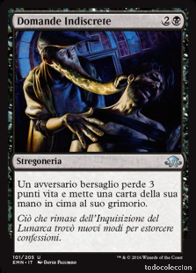 Trading Cards: Carta MTG-Domande Indiscrete-Luna Spettrale-N.101-ITA-NM-Uncommon - Magic the Gathering