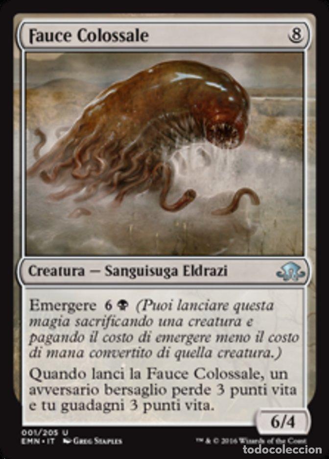 Trading Cards: Carta MTG-Fauce Colossale-Luna Spettrale-N.001-ITA-NM-Uncommon - Magic the Gathering