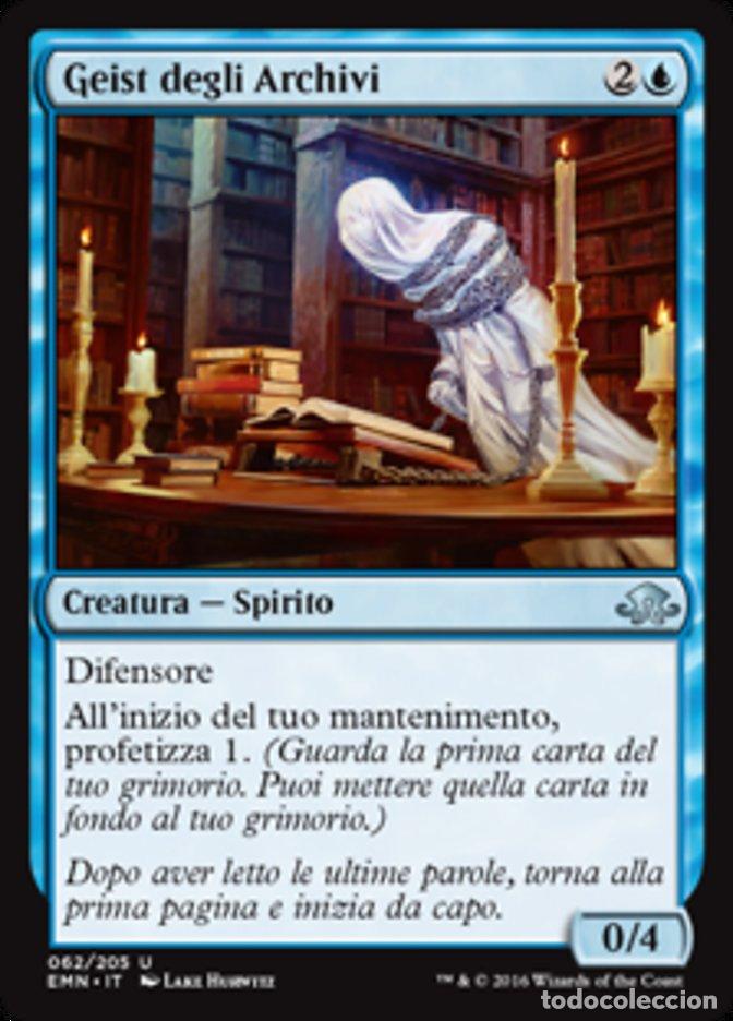 Trading Cards: Carta MTG-Geist degli Archivi-Luna Spettrale-N.062-ITA-NM-Uncommon - Magic the Gathering