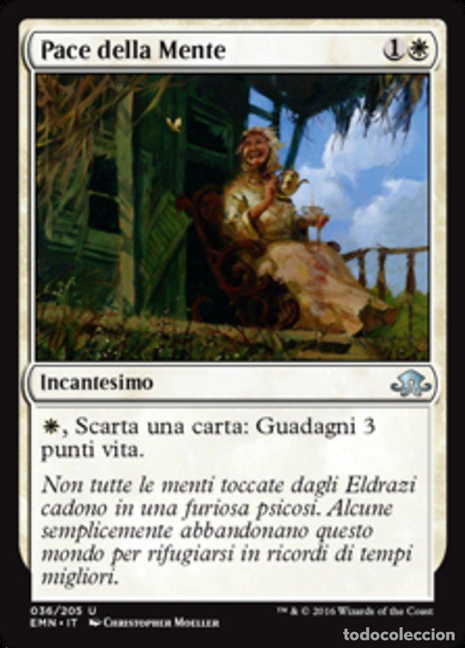 Trading Cards: Carta MTG-Pace della Mente-Luna Spettrale-N.036-ITA-NM-Uncommon - Magic the Gathering