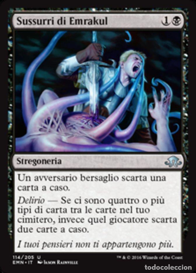 Trading Cards: Carta MTG-Sussurri di Emrakul-Luna Spettrale-N.114-ITA-NM-Uncommon - Magic the Gathering