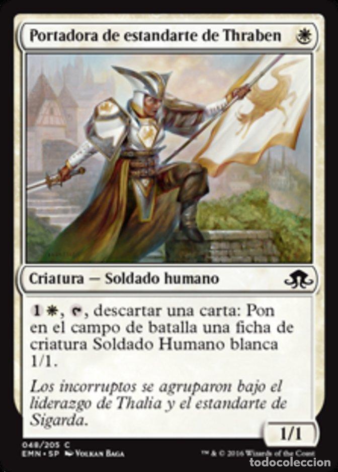 Trading Cards: Carta MTG-Alfiere di Thraben-Luna Spettrale-N.048-SPA-NM-Common - Magic the Gathering