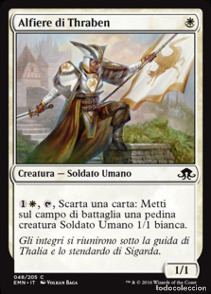 Trading Cards: Carta MTG-Alfiere di Thraben-Luna Spettrale-N.048-ITA-NM-Common - Magic the Gathering