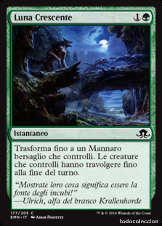 Trading Cards: Carta MTG-Luna Crescente-Luna Spettrale-N.177-ITA-NM-Common - Magic the Gathering