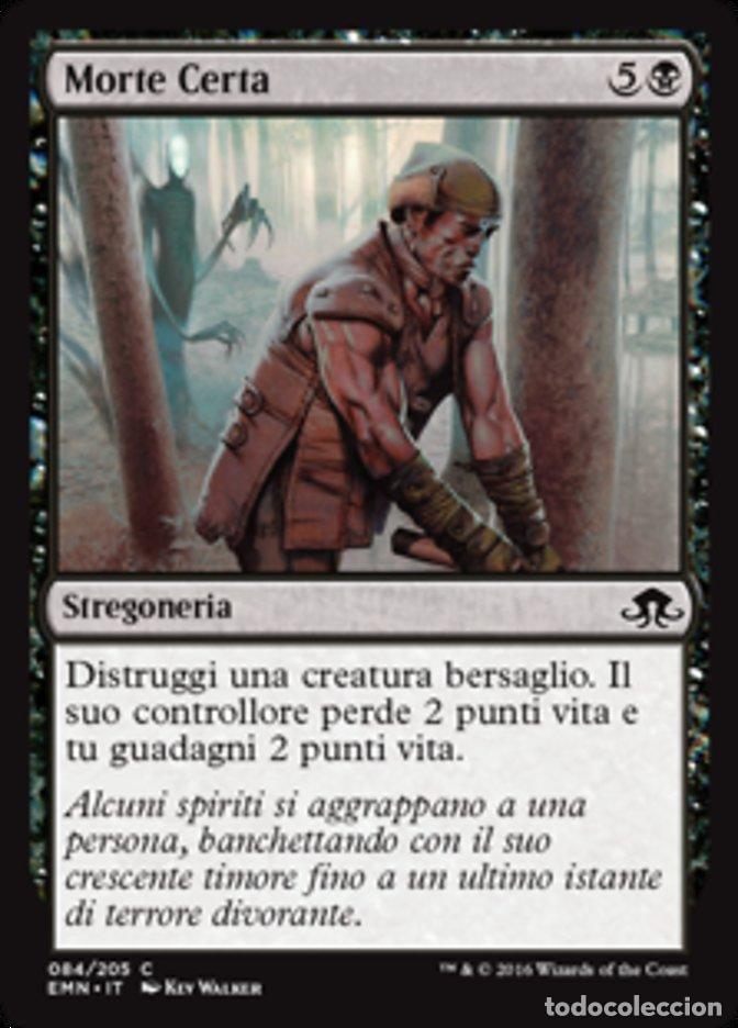 Trading Cards: Carta MTG-Morte Certa-Luna Spettrale-N.084-ITA-NM-Common - Magic the Gathering