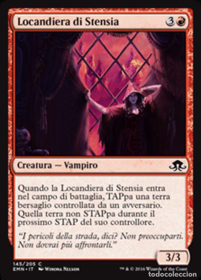 Trading Cards: Carta MTG-Locandiera di Stensia-Luna Spettrale-N.145-ITA-NM-Common - Magic the Gathering