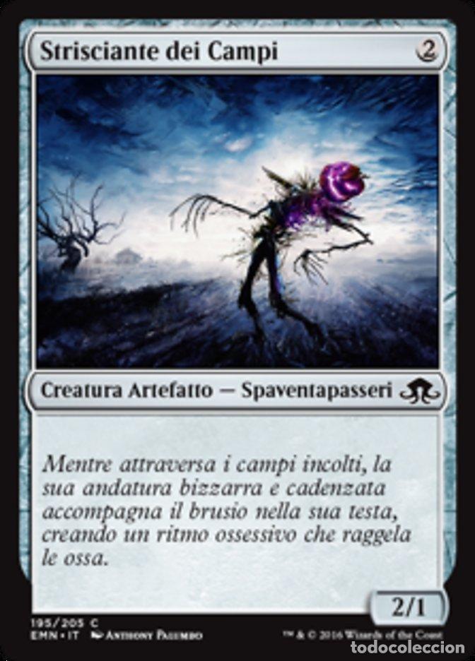Trading Cards: Carta MTG-Strisciante dei Campi-Luna Spettrale-N.195-ITA-NM-Common - Magic the Gathering