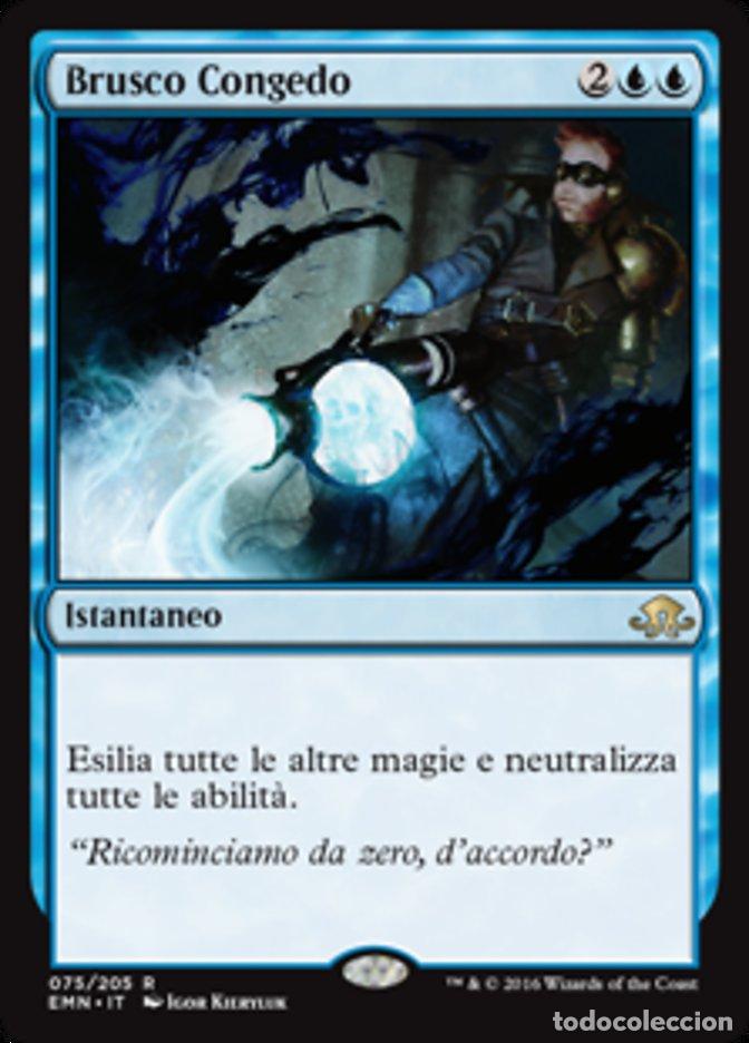 Trading Cards: Carta MTG-Brusco Congedo-Luna Spettrale-N.075-ITA-NM-Rare - Magic the Gathering