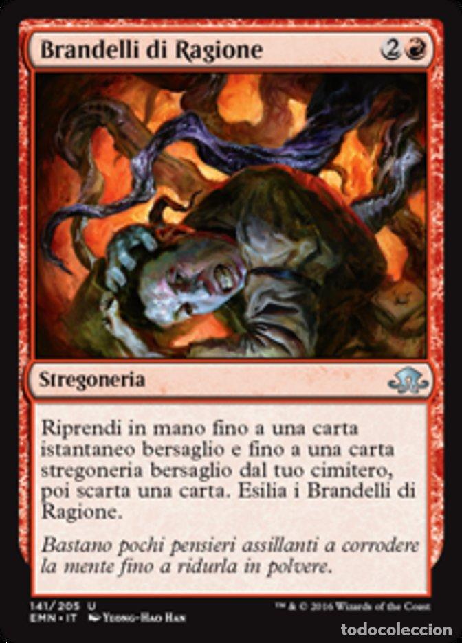 Trading Cards: Carta MTG-Brandelli di Ragione-Luna Spettrale-N.141-ITA-NM-Uncommon - Magic the Gathering