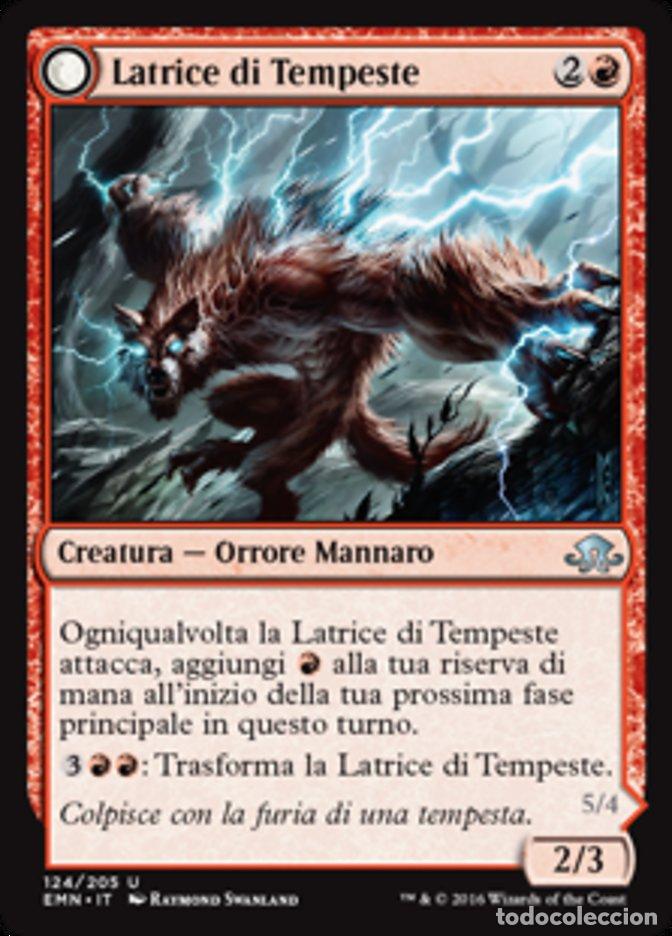 Trading Cards: Carta MTG-Latrice di Tempeste/Latrice di Emrakul-Luna Spettrale-N.124-ITA-NM-UN - Magic the Gatherin