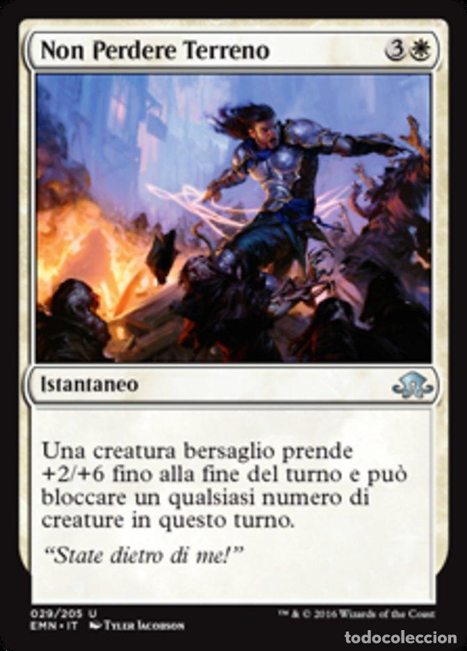 Trading Cards: Carta MTG-Non Perdere Terreno-Luna Spettrale-N.029-ITA-NM-Uncommon - Magic the Gathering