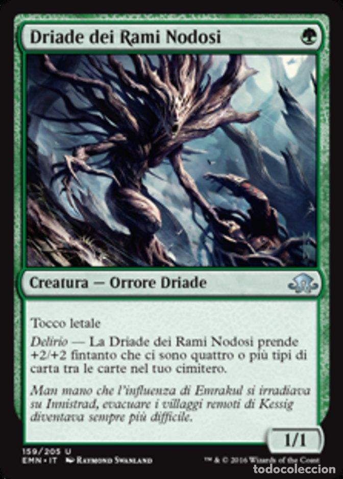 Trading Cards: Carta MTG-Driade dei Rami Nodosi-Luna Spettrale-N.159-ITA-NM-Uncommon - Magic the Gathering