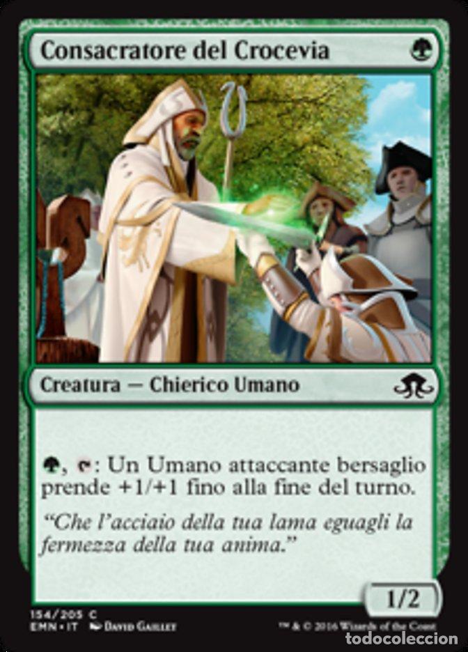 Trading Cards: Carta MTG-Consacratore del Crocevia-Luna Spettrale-N.154-ITA-NM-Common - Magic the Gathering