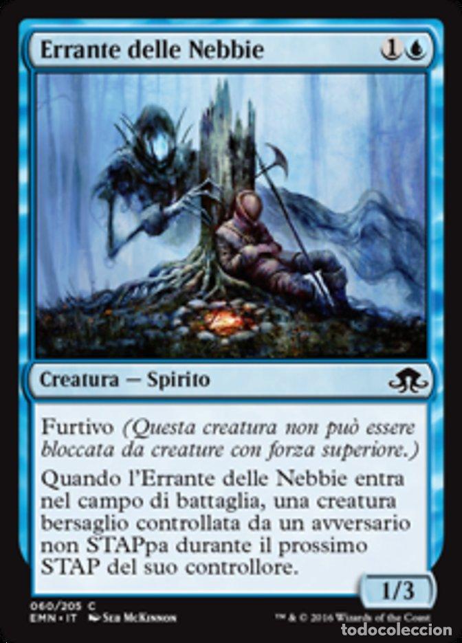 Trading Cards: Carta MTG-Errante delle Nebbie-Luna Spettrale-N.060-ITA-NM-Common - Magic the Gathering