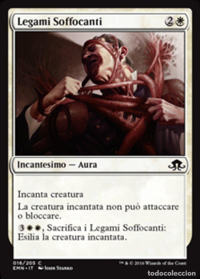 Trading Cards: Carta MTG-Legami Soffocanti-Luna Spettrale-N.016-ITA-NM-Common - Magic the Gathering