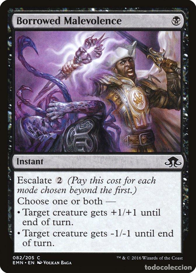 Trading Cards: Carta MTG-Borrowed Malevolence-Luna Spettrale-N.082-EN-NM-Common - Magic the Gathering