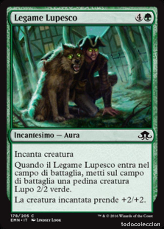 Trading Cards: Carta MTG-Legame Lupesco-Luna Spettrale-N.178-ITA-NM-Common - Magic the Gathering
