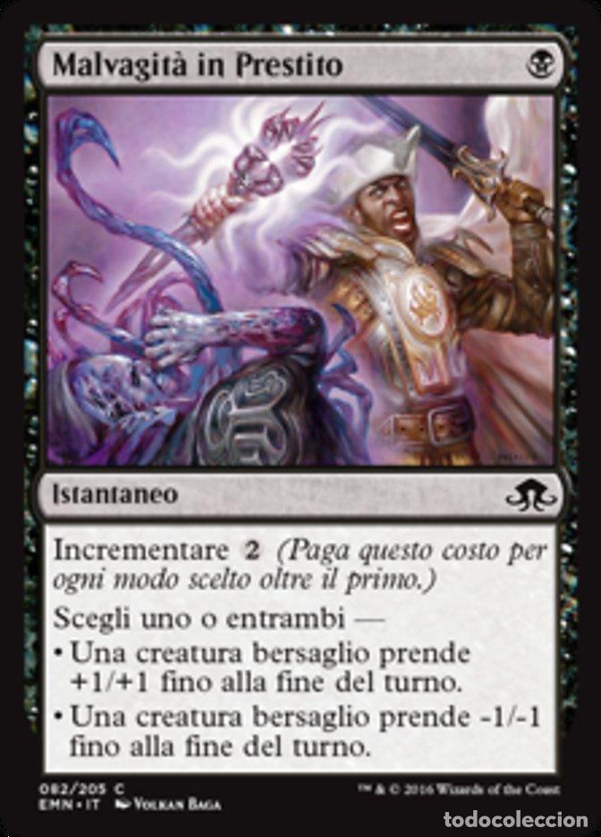 Trading Cards: Carta MTG-Malvagit&agrave; in Prestito-Luna Spettrale-N.082-ITA-NM-Common - Magic the Gathering