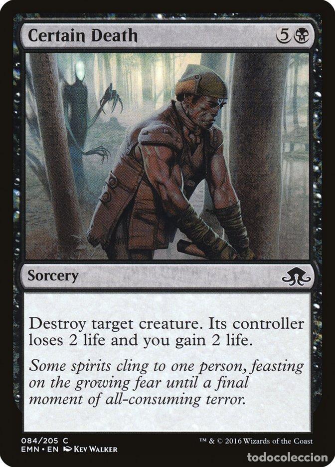 Trading Cards: Carta MTG-Certain Death-Luna Spettrale-N.084-EN-NM-Common - Magic the Gathering