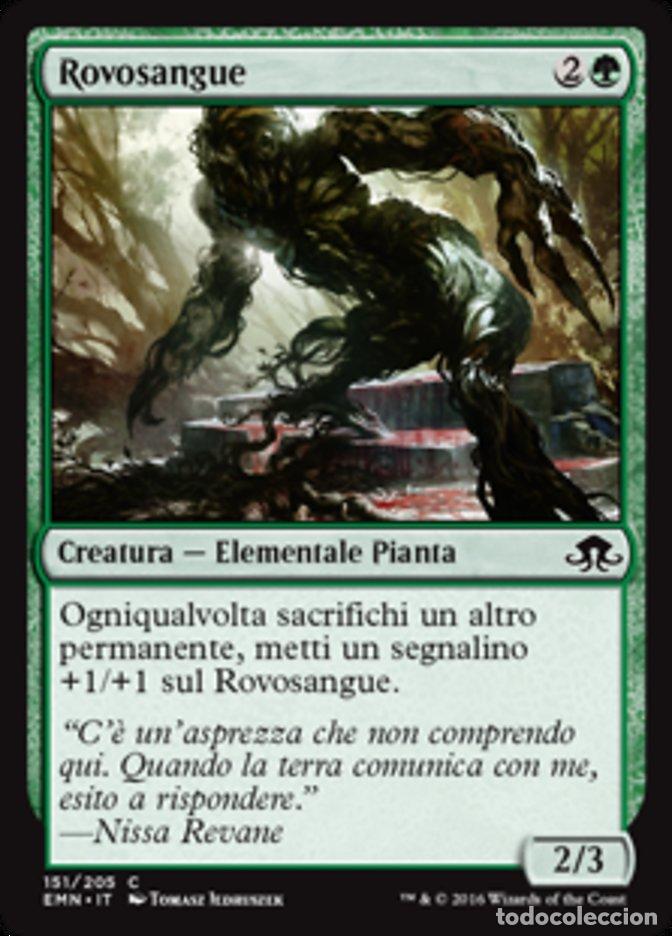 Trading Cards: Carta MTG-Rovosangue-Luna Spettrale-N.151-ITA-NM-Common - Magic the Gathering