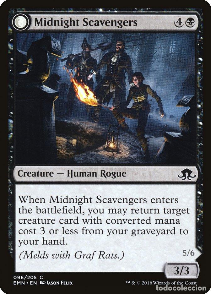 Trading Cards: Carta MTG-Midnight Scavengers / Chittering Host-Luna Spettrale-N.096-EN-NM-C - Magic the Gathering