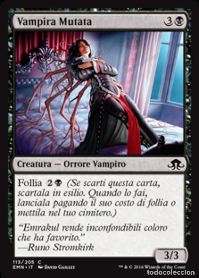 Trading Cards: Carta MTG-Vampira Mutata-Luna Spettrale-N.113-ITA-NM-Common - Magic the Gathering