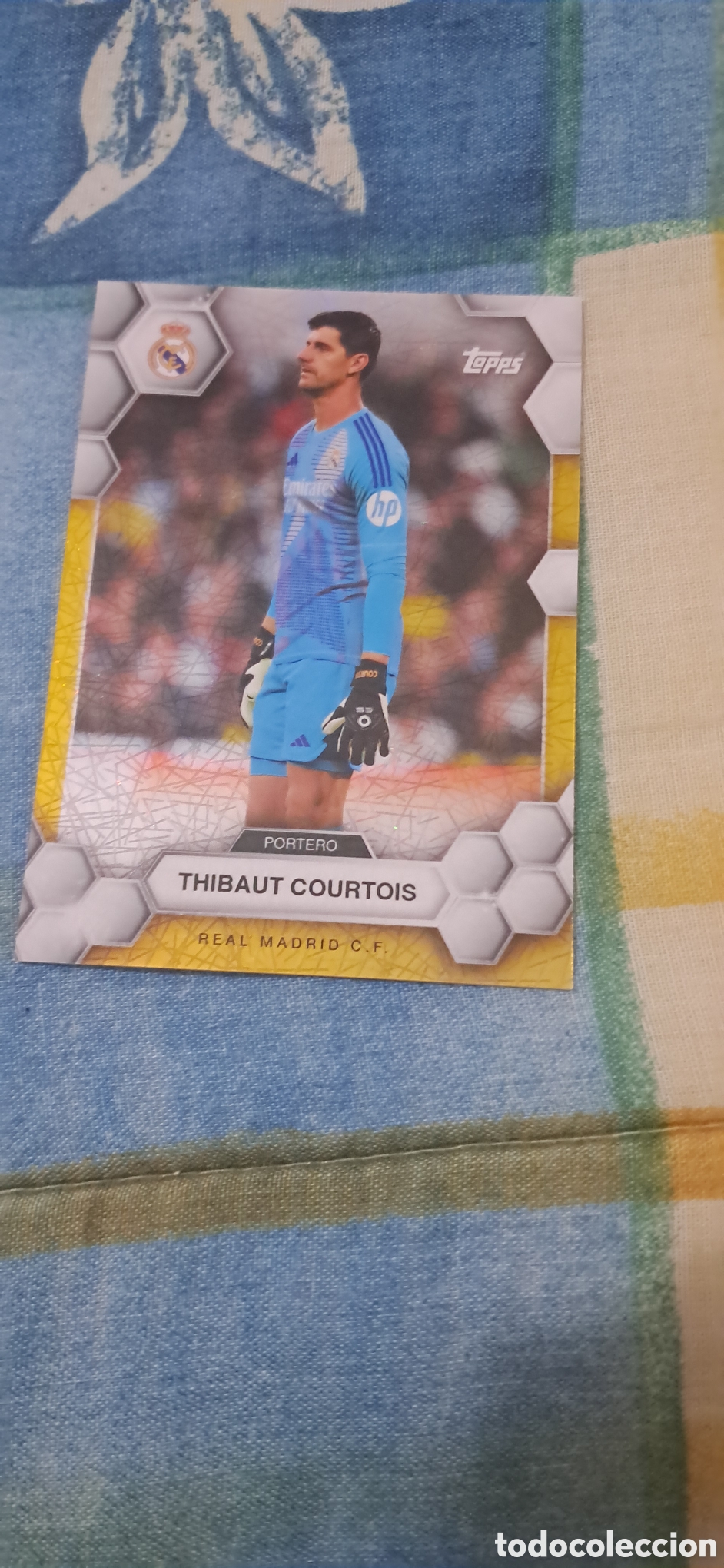 Trading Cards: REAL MADRID THIBAU COURTOIS ELECTRICO