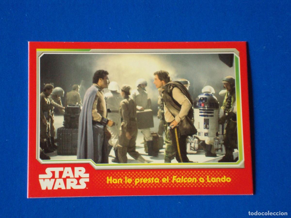Trading Cards: N&ordm; 120 EL RETORNO DEL JEDI EL VIAJE HACIA STAR WARS EL DESPERTAR DE LA FUERZA CROMO CARTA CARD TOPPS