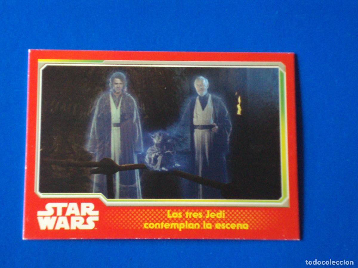Trading Cards: N&ordm; 145 EL RETORNO DEL JEDI EL VIAJE HACIA STAR WARS EL DESPERTAR DE LA FUERZA CROMO CARTA CARD TOPPS