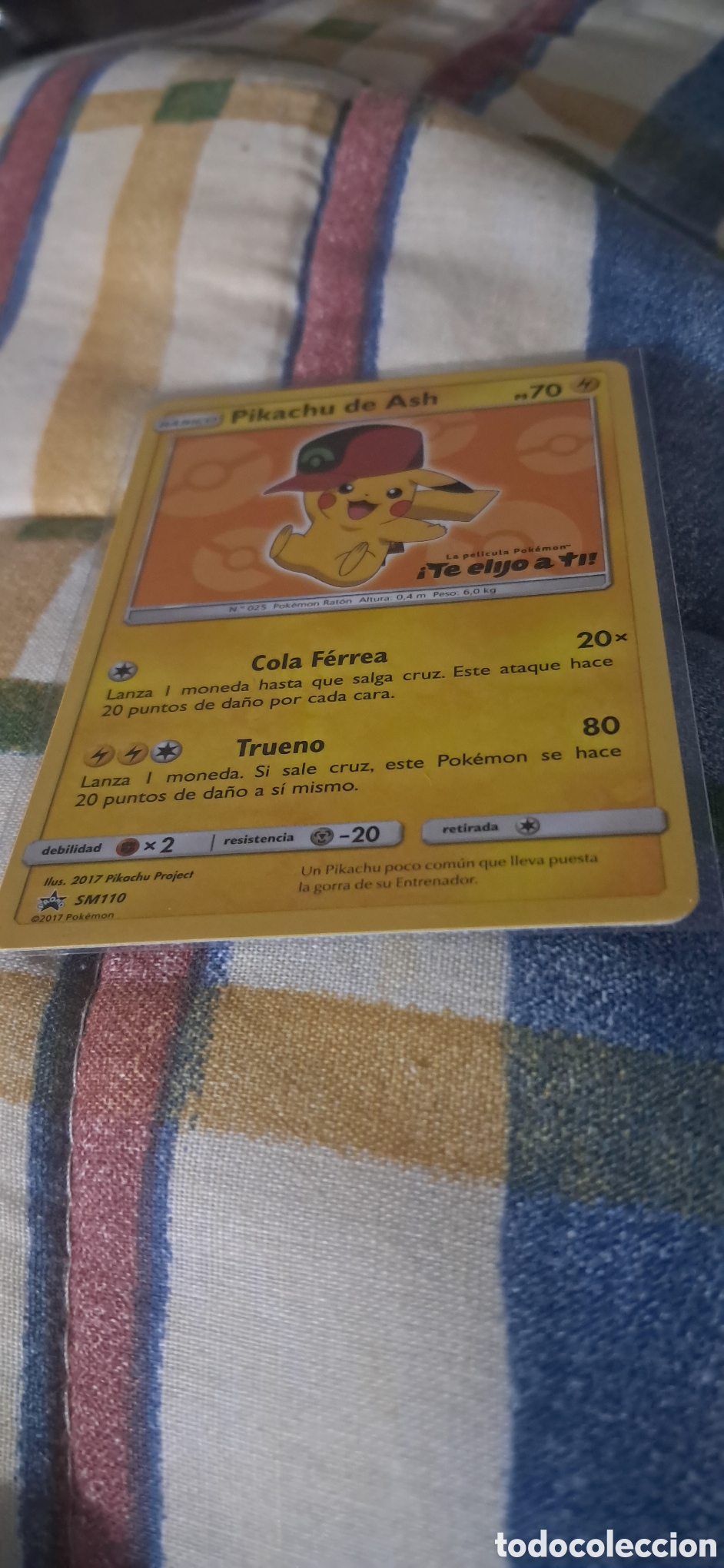 Trading cards: POKEMON PIKACHU DE ASH - Foto 1