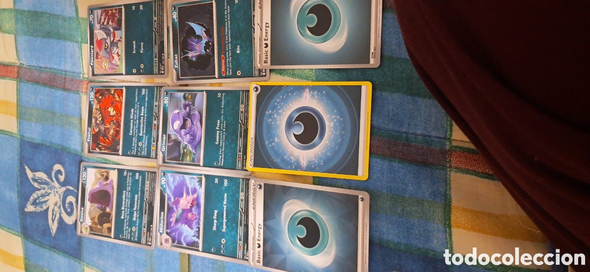 Sammelkarten: LOTE 35 POKEMON OSCURIDAD