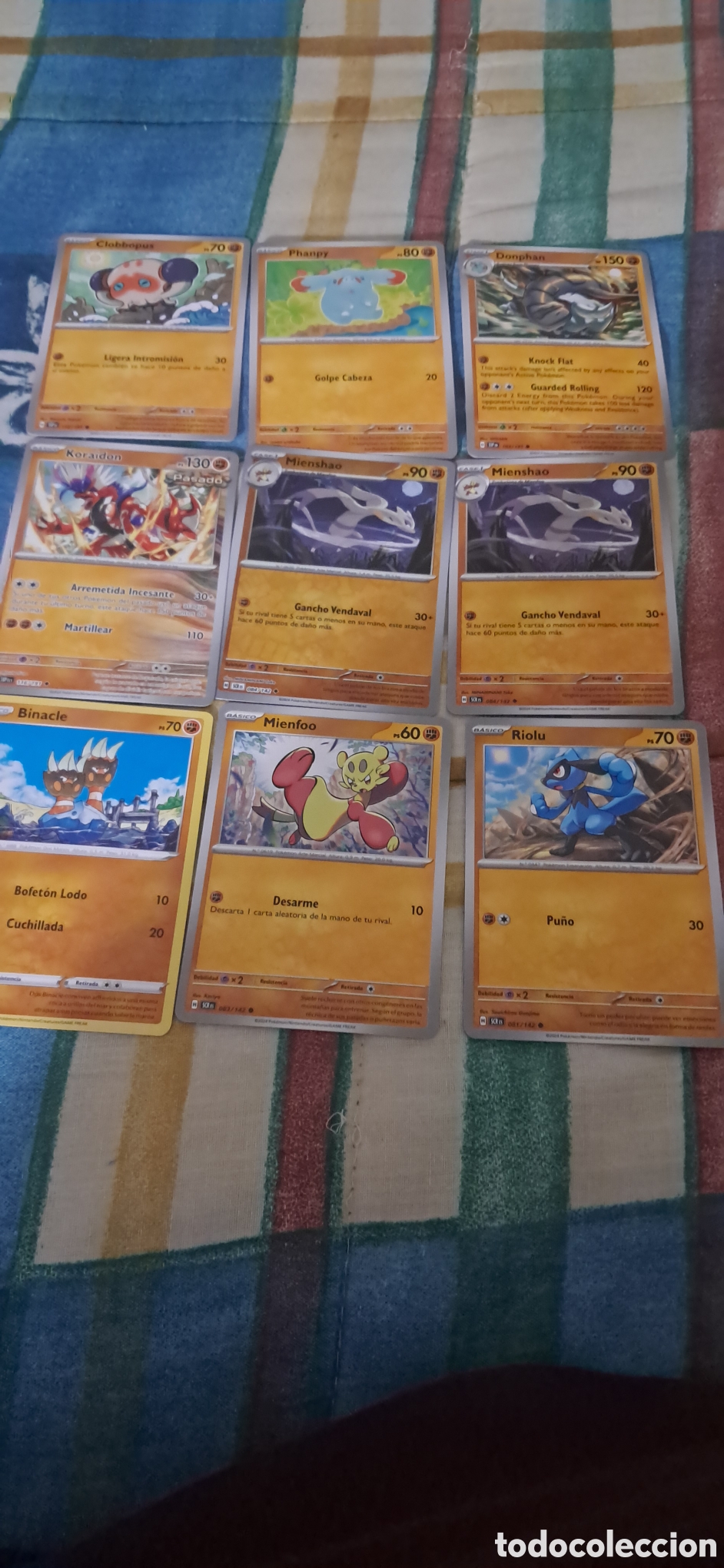 Trading cards: LOTE 44 POKEMON LUCHA - Foto 2