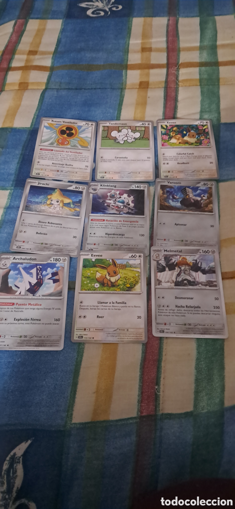 Trading cards: 75 CARTAS POKEMON ACERO - Foto 6