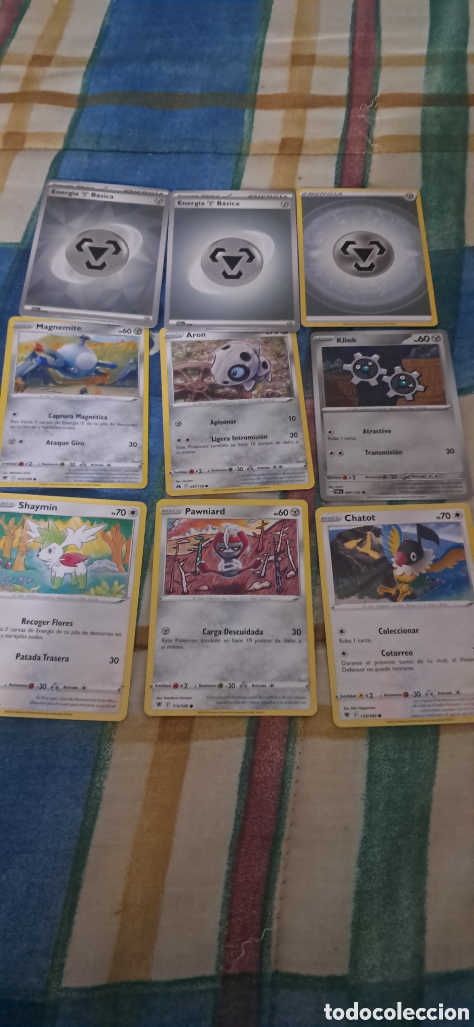 Trading cards: 75 CARTAS POKEMON ACERO - Foto 1