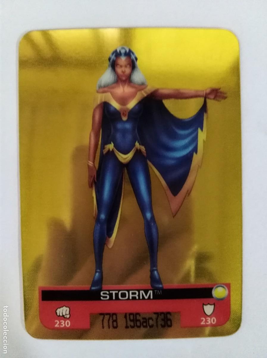 Trading cards: Marvel lamincards 158.Storm - Foto 1