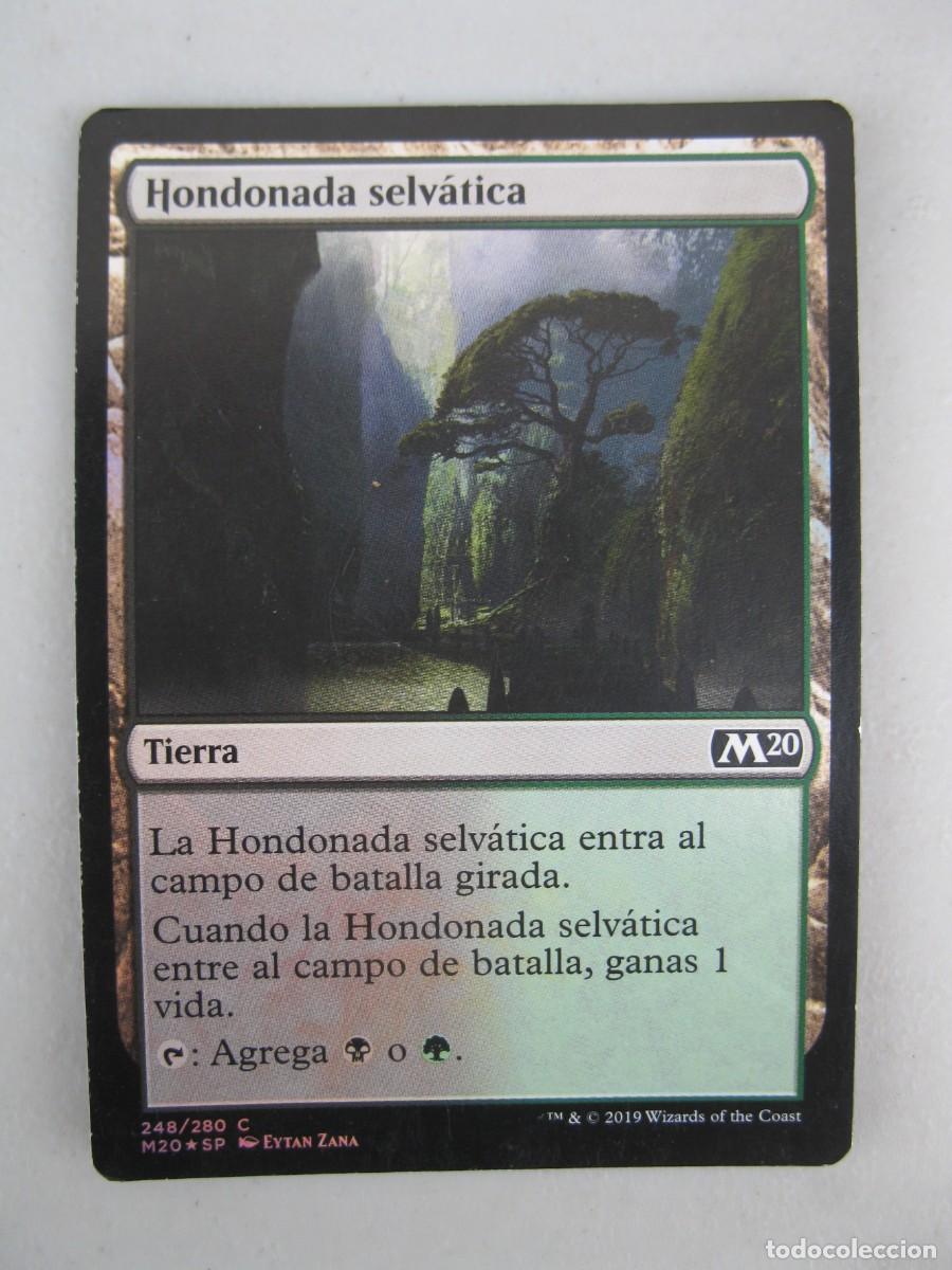 Trading cards: MAGIC THE GATHERING - DECKMASTER - HONDONADA SELV&Aacute;TICA - TIERRA. - Foto 1