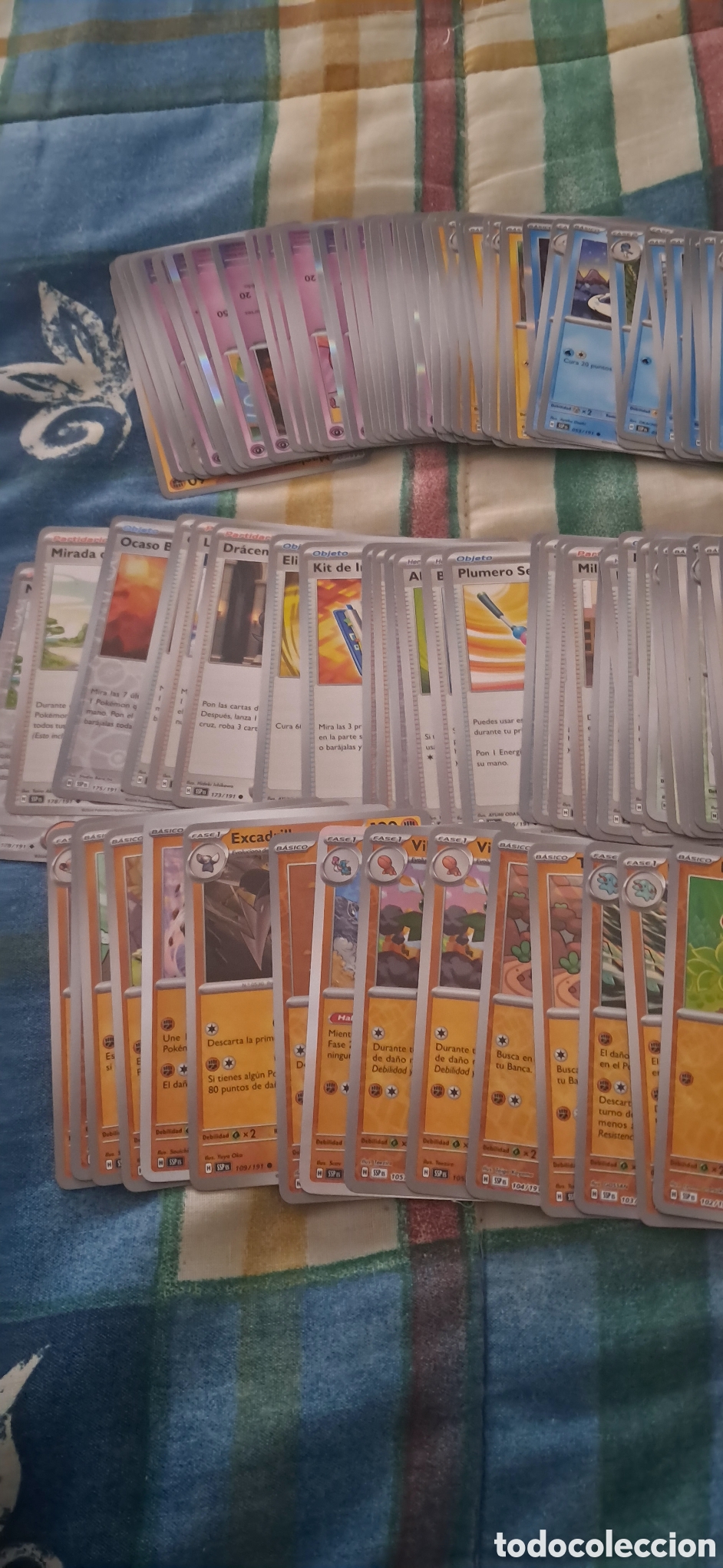 Trading cards: 192 CARTAS POKEMON CHISPAS FULGURANTES - Foto 1